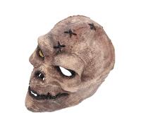 HOMOCONO Maschera Spaventapasseri per Halloween in Lattice Realistica e Divertente per Performance e Feste a Tema Horror e Cosplay