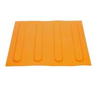 HOMOCONO Mattoni Ciechi Tattili Gialli in Pvc per Pavimento Esterno Design Unico a Strisce per Guida Sicura di Persone Non Vedenti in Ambienti Outdoor