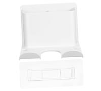 HOMOCONO Mensola Porta Asciugacapelli per Bagno Foratura per Accessori Organizer per Phon e Utensili