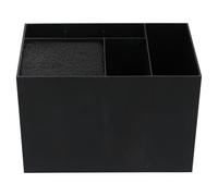 HOMOCONO Organizer e Divisori Multipli Nero in Plastica per Accessori con 6 Scomparti di Diverse Dimensioni, Grande Capacità per o Camera da