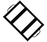 HOMOCONO Porta Blocco di Sale in Metallo Resistente Maniglie, Supporto per Piastra da Barbecue, Adatto per Cucina Domestica e Grigliate all'Aperto