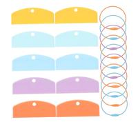 HOMOCONO Porta Tessere Resistente e Leggero Portatile in Plastica Riutilizzabile per Carte Compatibili con Yoto per Impiego Quotidiano e Scolastico