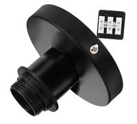 HOMOCONO Portalampada Supporto Lampadina Sospensione Decorativa Design Elegante Con Base Rotonda Per Lampade Fai Te e Illuminazione Interna Installazione Facile e Resistente
