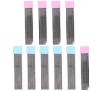 HOMOCONO Ricariche 10 Scatole per Matite Automatiche in Resina 0,7mm Nero Colore Casuale per Studenti e Artisti Uso Scolastico e Schizzi D'arte