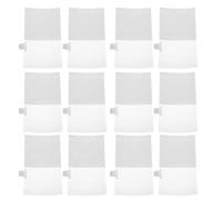 HOMOCONO Sacchetti Deumidificatori 12 Pezzi in Plastica Bianco per Armadio con Assorbi Umidità e Prevenzione Odori Ideali per Cassetti e Bagni