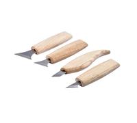 HOMOCONO Scalpello per Intaglio Legno Manico in Legno e Lama in Acciaio Cromo-vanadio, Utensile Professionale per Intaglio Artistico Impugnatura Confortevole per Botteghe Artigiane