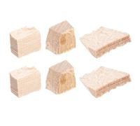 HOMOCONO Set 2 Pezzi Cunei e Tappi di Legno per Bastone Violino e Violoncello, Accessori di Ricambio per Strumenti Musicali, Dimensioni Compatte e Montaggio Pratico per Musicisti