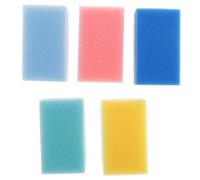 HOMOCONO Set 5 Pezzi Spazzole Sensoriali per Ragazzo Ragazza in Spugna Morbida e Pp, Pulizia Delicata del Capelluto per Routine Bagno e Attività Tattili Precoci Colore Colore Casuale