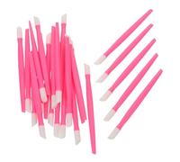 HOMOCONO Set 50 Pezzi Spingi Cuticole in Acciaio Inox Penna Pinzetta per Decorazioni Unghie Bastoncini per Manicure Professionale Strumento per Posizionamento Pietre Decorative e
