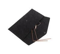 HOMOCONO Set Bacchette da Rabdomante in Ottone 3 Pezzi con Sospensione e Sacchetto in Feltro, Strumento per Ricerca Acqua e Oro, Attrezzatura e Indagini Spirituali Outdoor