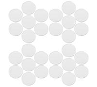 HOMOCONO Specchi 2cm da Parete Rotondi 3d Argento Adesivi in Acrilico 300 Pezzi per Decorazione Minimalista e Miglioramento Spazio Fai da Te