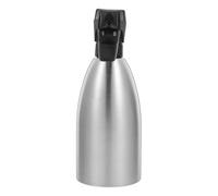 HOMOCONO Spruzzatore in Acciaio Inossidabile per Olio Nebulizzazione Fine e Uniforme, Pompa Manuale Elegante per Giardino e Uso Esterno, Bottiglia Spray Argento