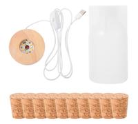 HOMOCONO Stampi in Silicone per Lampada Fai da Te, Stampi Luce LED 3d, Set Combinato a Cilindro, per Decorazioni Artigianali Fai da Te e Lampada da Tavolo