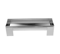 HOMOCONO Stampo per Torta a Forma di U in Acciaio Inossidabile Argento, Facile da Conservare, Previene la Deformazione del Rotolo di Torta, per Uso Casalingo nella Preparazione di Dolci