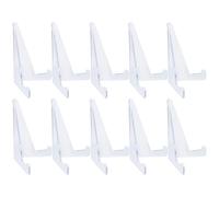 HOMOCONO Supporto Espositore Trasparente 10 Pezzi 3.35X2.36X1.77In Porta Carte da Gioco e Opere d'Arte per Collezioni e Fiere