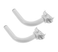 HOMOCONO Supporto per Antenna da Esterno 2 Pezzi Staffa Angolare Regolabile per Bridge Wireless e Montaggio su Palo Adatto a Client Cpe