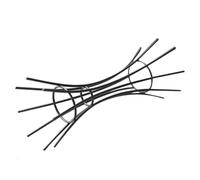HOMOCONO Supporto Spostare Ferro Piante Design Nero Aeree e per Semplice Facile da Esporre Piante da Esterno eterno