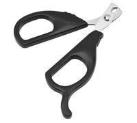 HOMOCONO Tagliapillole Portatile Nero in Pp e Metallo Design Multifunzione e Organizer Integrato, per Uso da Viaggio e Taglio Preciso delle Pastiglie