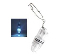 HOMOCONO Torcia Subacquea LED Professionale Bianca Anti-Pressione in Plastica con Catena per Pesca Notturna in Acque Profonde Luce per Attirare i Pesci