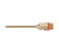 HOMOCONO Ugello Resistente al Calore per Pistola Colla Calda Punta Allungata in Rame Oro per Assemblaggio Strutturale e Modellismo Professionale