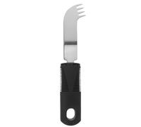HOMOCONO Utensile da cucina per anziani - Spalmaburro con manico in TPR - Posate anti-vibrazione con peso - Coltello per formaggio morbido per l'allenamento della stabilità della mano