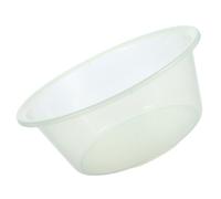 HOMOCONO Vasca Lavatoio in Plastica Trasparente Multifunzionale, Design Minimalista ed Elegante, per Cucina e Campeggio, Sicura e Pratica