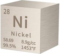 Homostarry - Cubo a densità metallica da 3,8 cm, con purezza al 99,95%, strumento didattico, regalo per studenti, insegnanti, amanti della scienza, chimica, collezione di hobby, fai da te, esperimenti