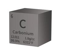 HOMOSTARRY Secchio In Carbonio Da 1 Pollico, Elemento Di Densità Di Metallo Di 2,54 cm, 99,95% Di Purezza, Strumento Di Insegnamento, Regali Per Studenti, Insegnanti, Amanti Della Chimica, Collezione