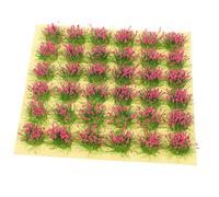 Homoyoyo 1 Foglio Paesaggio Di Muschio in Miniatura All'aperto Arredamento Da Giardino Per Casa Delle Bambole Piante Da Esterno Artificiali Falso Ciuffi Pianta Plastica Rosy
