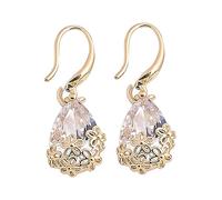 Homoyoyo 1 Paio Dangler Acqua Rutenio con Barocco e Zirconi Accessorio per Ragazze per Speciali e Outfit