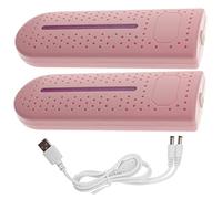 Homoyoyo 1 Paio DEODORIZZAZIONE ESCENTE strumento per asciugare gli stivali asciugatura deodorante per asciuga scarpe asciuga scarpe multifunzione asciugatrice scaldascarpe AbS rosa