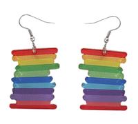 Homoyoyo 1 Paio Di Orecchini Geometrici Orecchini Neon Per Donna Orecchini A Borchia Colorati Orecchini Pendenti Orecchini Colorati Per Donna Orecchini Pendenti Strani Orecchini