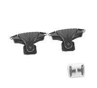 Homoyoyo 1 Paio gamepad portatile gadgetic glop game the game gestire il grilletto giocare trigger di gioco calzante grilletto del controller di gioco innesco del controllore lega Black