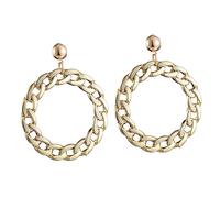 Homoyoyo 1 Paio Orecchini D'oro Orecchini Pendenti a Catena Gioielli Da Donna L'orecchio Penzola Orecchini Per Ragazze Accessorio Per Le Orecchie Orecchini Da Donna Golden Acrilico