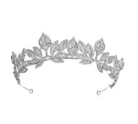 Homoyoyo 1 Pezzo Tiara Nuziale Barocco per Sposa Accessorio Cerimonia Design Retro e Unico per Matrimonio e Feste e Facile Indossare