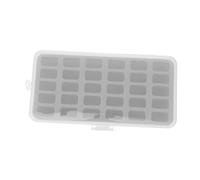 Homoyoyo 1 Pz 30 Custodia della Bobina in plastica Kit Cucina Tool Box Valigetta portautensili Valigia Utensili Bobine magazzinaggio Titolare di Bobina Custodia per Bobina da 30 Slot Grey