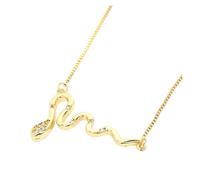 Homoyoyo 1 Pz Collana Snake Creativa Accessorio per Speciali e Decorazione Del Design e Fashion per Doni