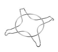 Homoyoyo 1 Pz fornello a gas vaporiera pentola vaporiera per pentola portavasi pentola vaporiera bruciatore nero cuocere a lento centro supporto per stufa supporto fornello in acciaio