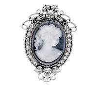 Homoyoyo 1 Pz spilla d'epoca Gioielli signora Gioielli per le donne Bitta di gioielli spilla vintage gioielli vittoriani Pin di strass gioielli di classe per le donne spille vintage lega