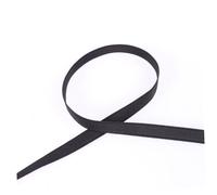 Homoyoyo 1 Rotolo Cinturino Elastico per Scarpe Stringhe Elastiche per Scarpe Elastici Scarpe Elasticizzati Gruppo Musicale Largo Nastro Fascia Elastica Semplice Elastico Fai da Te Black