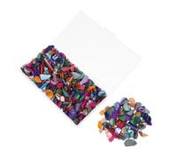 Homoyoyo 1 Scatola di Materiale per Mosaico Ornamenti per Acquario Conchiglie di Forma Speciale Riempitivo per Vasi di Conchiglie Frammenti di Conchiglie Decorative Conchiglie di Mare
