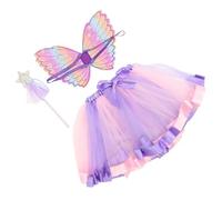 Homoyoyo 1 Set artigianato con la delle fate bacchette magiche per ragazze ala volante per le vacanze da festa Accessori in costume di Halloween