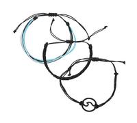 Homoyoyo 1 Set Braccialetti Woven Regolabili per Ragazze Teen Accessori per Compleanni e Speciali