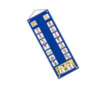 Homoyoyo 1 Set Di Calendari Visivi Per Tabella Delle Routine Quotidiane Delle Faccende Domestiche Con Schede Lavagna Per La Programmazione Giornaliera Delle Responsabilità Per Piccoli