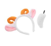 Homoyoyo 1 Set Di Fasce Per Con Artigli Fasce Per Alla Moda Cuffie Corna Orecchie E Coda Di Pecora Fascia Per Feste In Fattoria Fascia Per Festival Di
