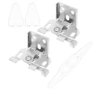 Homoyoyo 1 Set Di Sostituzioni Del Supporto Per Binario Inferiore Cieco Cledi Veneziani Accessori in Codice Ragno Accessori Per Finestra in Metallo Brackette Cieche Per Decorazioni Per La