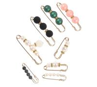 Homoyoyo 1 Set Perno in Vita Spille Spillo Intoppo Stringipantaloni Clip Perno Del Bottone Spilla Di Serraggio Fermaglio Per Stringere Il Vestito Spilla Per Pantaloni Lega Di Zinco 8 Pezzi