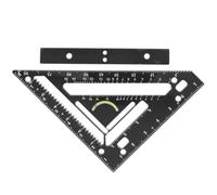 Homoyoyo 1 set Righello Triangolare Multifunzionale Strumento Misurazione Precisa per Falegnameria e Progetti DIY per e Illustrazioni Tecniche