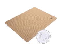 Homoyoyo 1 Set Tavole macramè per la misurazione segnapunti all'Uncinetto Scheda progetti di annodatura Annodare Craft acciaino tavola macramè per la misurazione Tavole in Sughero macramè