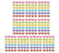 Homoyoyo 10 Fogli Adesivi Angolari Colorati per Scrapbook per Album Fotografici Progetti DIY e Decorazioni Carte Facile Applicazione e Design Innovativo